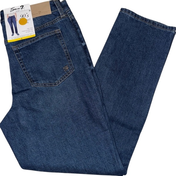 Seven7 Denim - Seven 7 Women’s 90s Straight Leg Jeans Size 8 Divine Wash NWT